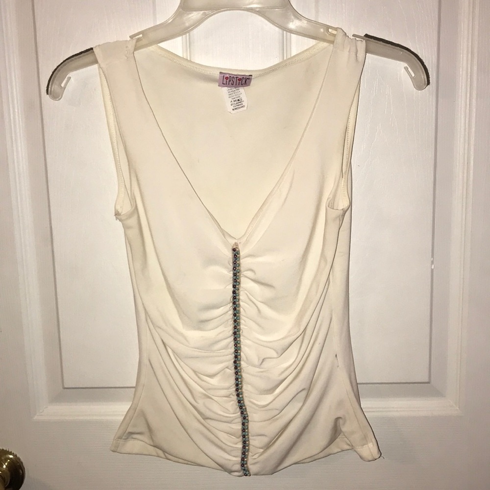 Polyester Low Cut Shirt